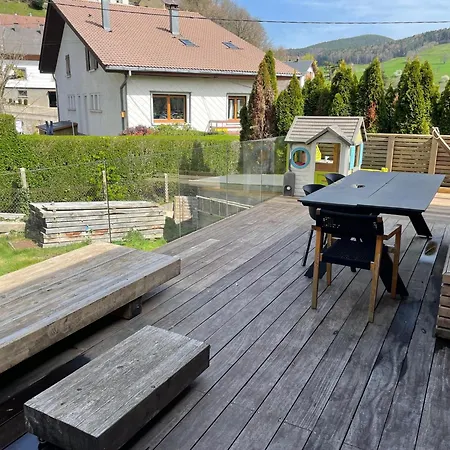Joli Avec Terrasse La Cigale 6 A 8 Personnes Orbey