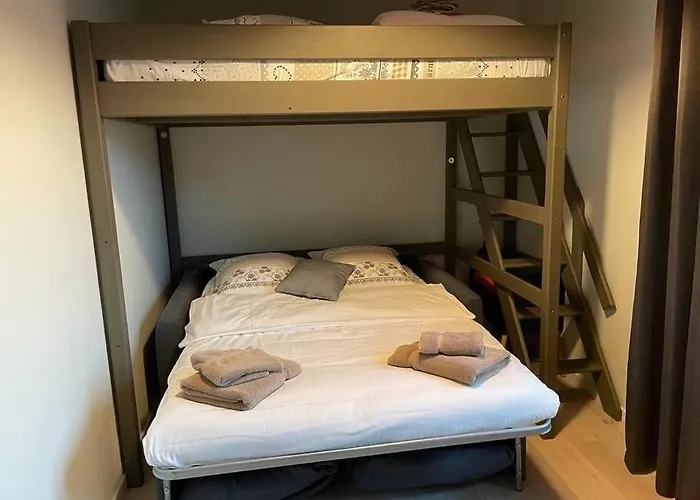 アパート Joli Avec Terrasse La Cigale 6 A 8 Personnes オルベ